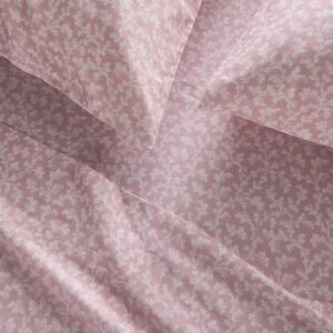 Anthropologie Irina Organic Sateen - Queen Sheet Set - Pink Floral - NWT